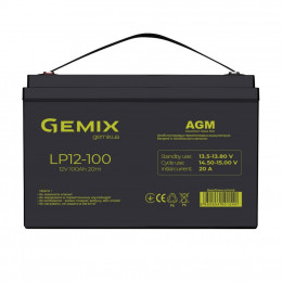 Батарея к ИБП Gemix LP 12В 100 Ач (LP12100) фото 1