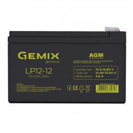 Батарея к ИБП GEMIX LP 12В 12 Ач (LP1212) фото 1