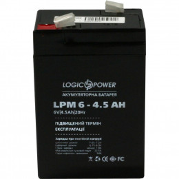 Батарея к ИБП LogicPower LPM 6В 4.5 Ач (3860) фото 1