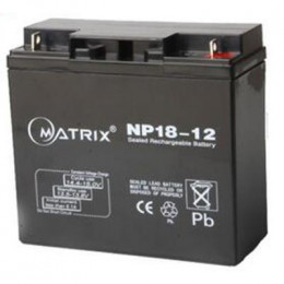 Батарея к ИБП Matrix 12V 18AH (NP18-12) фото 1