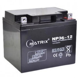 Батарея к ИБП Matrix 12V 36AH (NP36-12) фото 1