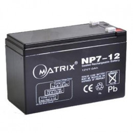 Батарея к ИБП Matrix 12V 7AH (NP7-12) фото 1