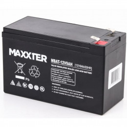 Батарея к ИБП Maxxter 12V 9AH (MBAT-12V9AH) фото 1