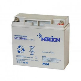 Батарея к ИБП Merlion 12V-18Ah (GP1218M5) фото 1