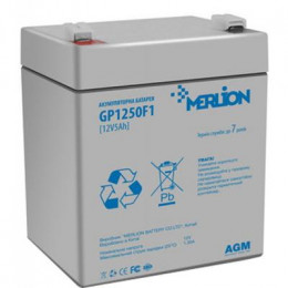 Батарея к ИБП Merlion 12V-5Ah (GP1250F1) фото 1