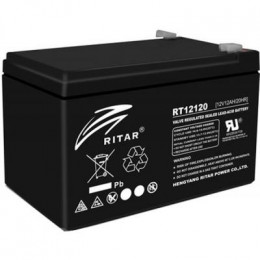Батарея к ИБП Ritar AGM RT12120B, 12V-12Ah (RT12120B) фото 1