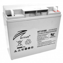 Батарея к ИБП Ritar AGM RT12180, 12V-18Ah (RT12180) фото 1