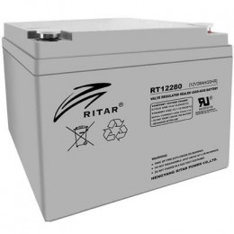 Батарея к ИБП Ritar AGM RT12280, 12V-28Ah (RT12280) фото 1