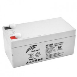 Батарея к ИБП Ritar AGM RT1232, 12V-3.2Ah (RT1232) фото 2