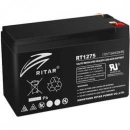 Батарея к ИБП Ritar AGM RT1275B, 12V-7.5Ah (RT1275B) фото 1