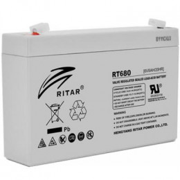 Батарея к ИБП Ritar AGM RT680, 6V-8Ah (RT680) фото 1