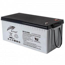 Батарея к ИБП Ritar CARBON RITAR DC12-200C 12V-200.0Ah (DC12-200C) фото 1