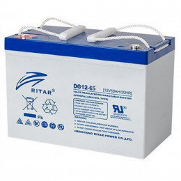 Батарея к ИБП Ritar GEL RITAR DG12-65 12V-65Ah (DG12-65) фото 1