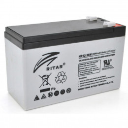 Батарея к ИБП Ritar HR1236W, 12V-9.0Ah (HR1236W) фото 1