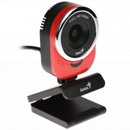 Веб-камера Genius QCam 6000 Full HD Red (32200002401) фото 2