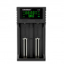 Зарядное устройство для аккумуляторов Liitokala 2 Slots, LCD дисплей, Li-ion/Ni-MH/Ni-Cd/AA/ААA/AAAA