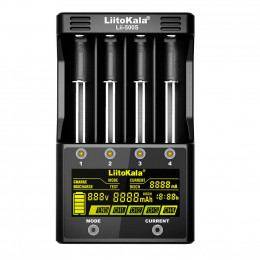Зарядное устройство для аккумуляторов Liitokala 4 Slots, LCD дисплей, Li-ion/Ni-MH/Ni-Cd/AA/ААA/AAAA фото 1