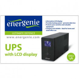 Источник бесперебойного питания EnerGenie EG-UPS-031 650VA LCD (EG-UPS-031) фото 2
