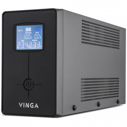 Источник бесперебойного питания Vinga LCD 1200VA metal case (VPC-1200M) фото 1