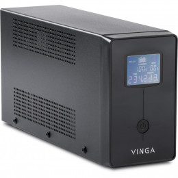 Источник бесперебойного питания Vinga LCD 1200VA metal case (VPC-1200M) фото 2