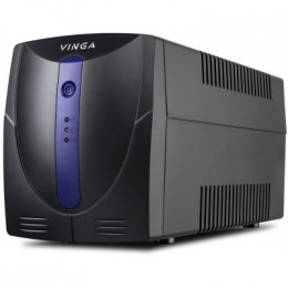 Источник бесперебойного питания Vinga LED 1500VA plastic case (VPE-1500P) фото 1