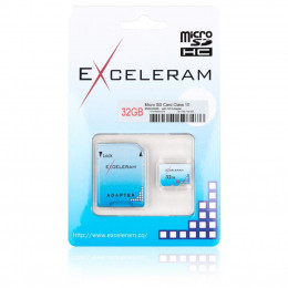 Карта памяти eXceleram 32GB microSD class 10 Color series (EMSD0006) фото 2