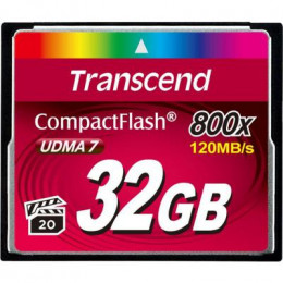 Карта памяти Transcend 32GB 800x (TS32GCF800) фото 1