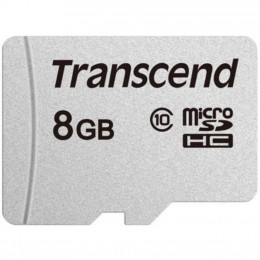 Карта памяти Transcend 8GB microSDHC class 10 UHS-I (TS8GUSD300S) фото 1