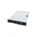 Корпус для сервера Chenbro 2U,3.5 8BAY,SINGLE PSU,W/MINI SAS HD,12G+LED,USB 3.0 CABLE+3 (RM23808H02*