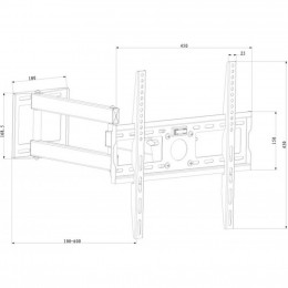 Кронштейн X-Digital STEEL SA345 Black фото 1