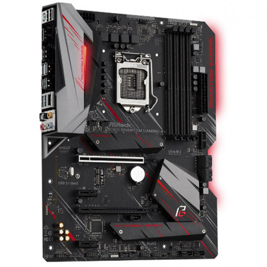 Материнская плата asrock b365m phantom gaming 4 обзор