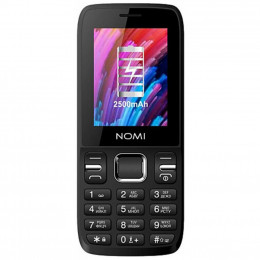 Мобильный телефон Nomi i2430 Black фото 1