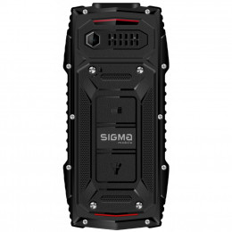 Мобильный телефон Sigma X-treme AZ68 Black Red (4827798374924) фото 2