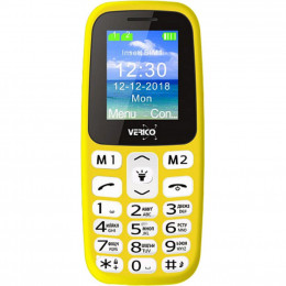 Мобильный телефон Verico Classic A183 Yellow (4713095608278) фото 1