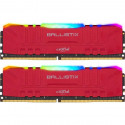 Модуль памяти для компьютера DDR4 16GB (2x8GB) 3200 MHz Ballistix Red RGB Micron (BL2K8G32C16U4RL)