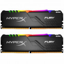Модуль пам'яті для комп'ютера DDR4 16GB (2x8GB) 3466MHz HyperX FURY RGB Kingston Fury (ex.HyperX) (H