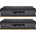 Модуль памяти для компьютера DDR4 8GB (2x4GB) 3000 MHz Viper 4 Blackout Patriot (PVB48G300C6K)