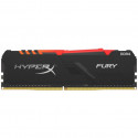 Модуль пам'яті для комп'ютера DDR4 8GB 3000MHz HyperX Fury Black RGB Kingston Fury (ex.HyperX)