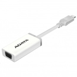 Переходник ADATA USB-C to VGA adapter (ACVGAPL-ADP-CWH) фото 1