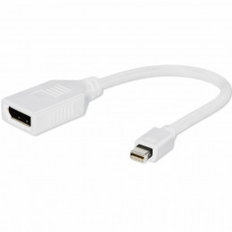 Переходник mini DisplayPort to DisplayPort Cablexpert (A-mDPM-DPF-001-W) фото 1