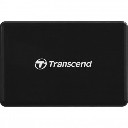 Считыватель флеш-карт Transcend USB 3.1 Black (TS-RDF8K2) фото 2
