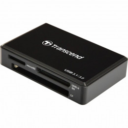Считыватель флеш-карт Transcend USB 3.1 Gen 1 Type-C SD/microSD/CompactFlash/Memory Stick (TS-RDC8K2 фото 1