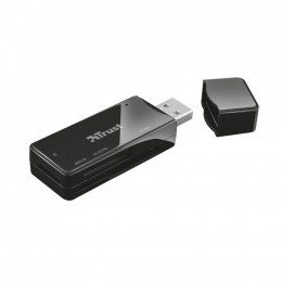 Считыватель флеш-карт Trust Nanga USB 2.0 BLACK (21934) фото 2