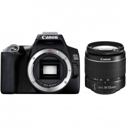 Цифровой фотоаппарат Canon EOS 250D 18-55 DC III Black kit (3454C009) фото 1