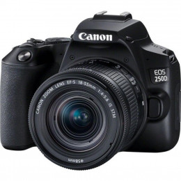 Цифровой фотоаппарат Canon EOS 250D kit 18-55 IS STM Black (3454C007) фото 1