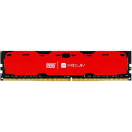 Модуль памяти для компьютера DDR4 8GB 2400 MHz Iridium Red GOODRAM (IR-R2400D464L15S/8G) фото 1