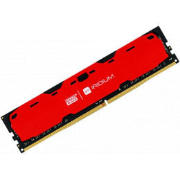 Модуль памяти для компьютера DDR4 8GB 2400 MHz Iridium Red GOODRAM (IR-R2400D464L15S/8G) фото 2
