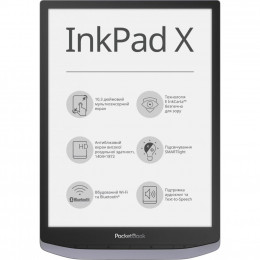 Электронная книга Pocketbook 1040 InkPad X Metallic Grey (PB1040-J-CIS) фото 2