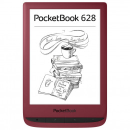 Электронная книга Pocketbook 628 Touch Lux5 Ruby Red (PB628-R-CIS) фото 1
