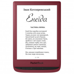 Электронная книга Pocketbook 628 Touch Lux5 Ruby Red (PB628-R-CIS) фото 2